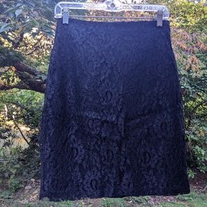 Vintage Cline & Co Size 8 Black Skirt
